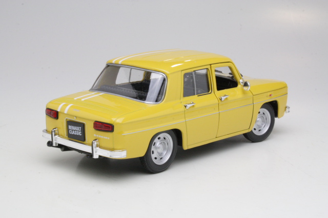 Renault 8 Gordini, keltainen - Sulje napsauttamalla kuva