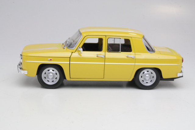Renault 8 Gordini, keltainen - Sulje napsauttamalla kuva