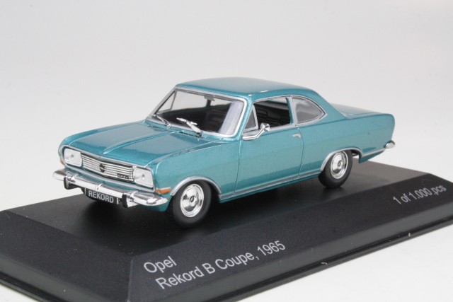 Opel Rekord B Coupe 1965, turkoosi