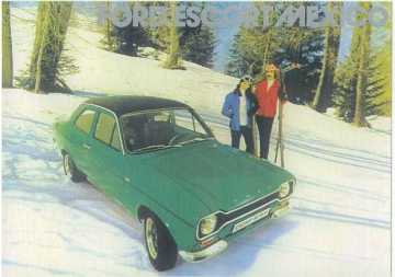 Postikortti - Ford Escort Mexico