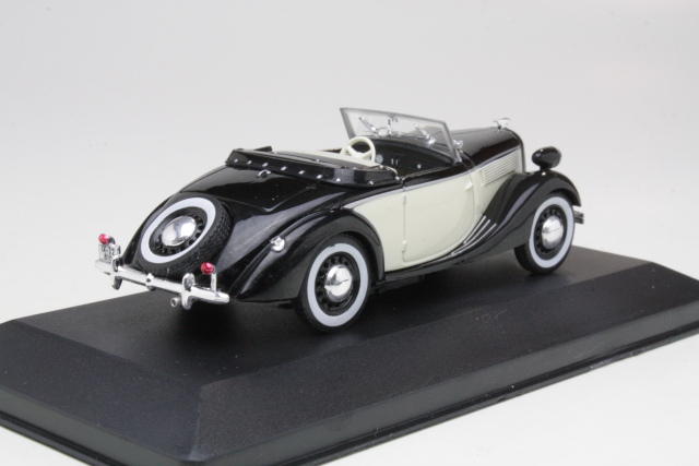 Opel Super 6 1937, musta/beige