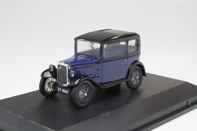 Austin Seven RN Saloon, tummansininen