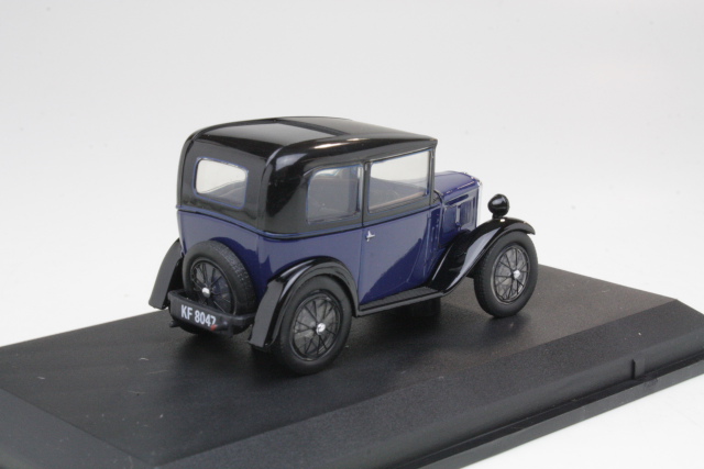 Austin Seven RN Saloon, dark blue - Click Image to Close