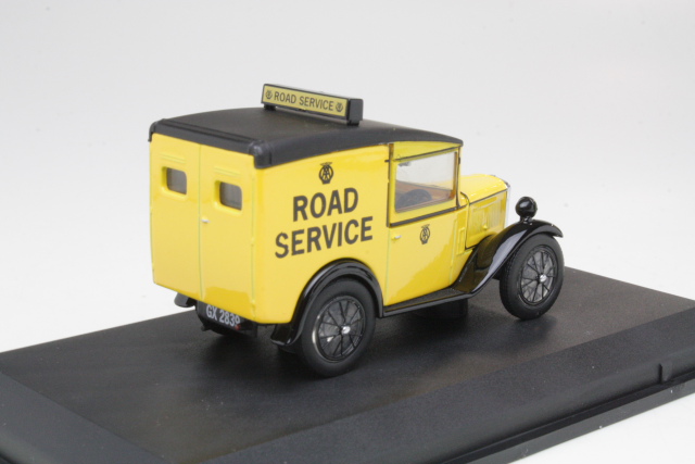 Austin Seven RN Van, yellow "AA Road Service"