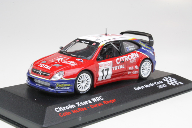 Citroen Xsara WRC, Monte Carlo 2003, C.McRae, no.17 - Sulje napsauttamalla kuva