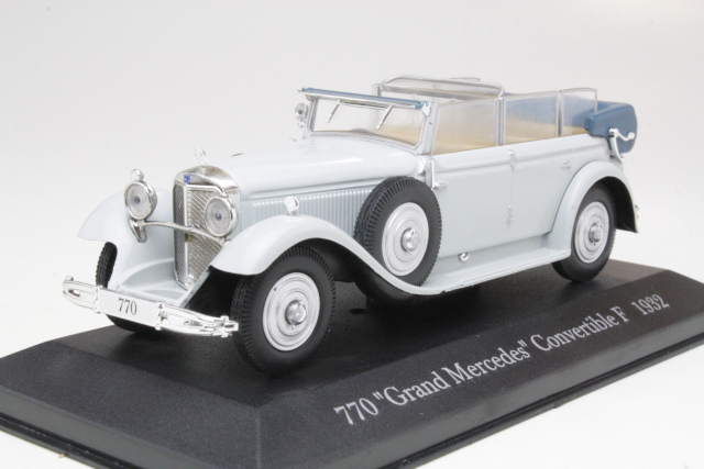 Mercedes Benz 770 Convertible F 1932, harmaa - Sulje napsauttamalla kuva