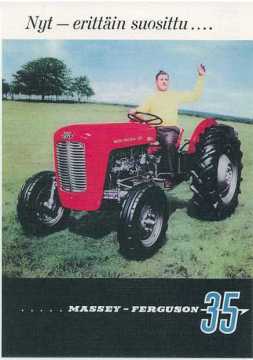 Postikortti - Massey Ferguson 35
