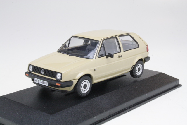 VW Golf 2 1.3C, beige - Sulje napsauttamalla kuva