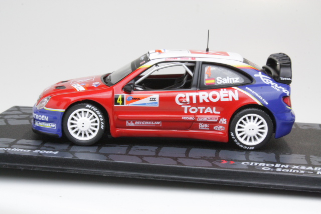 Citroen Xsara WRC, Argentina 2004, C.Sainz, no.4 - Sulje napsauttamalla kuva