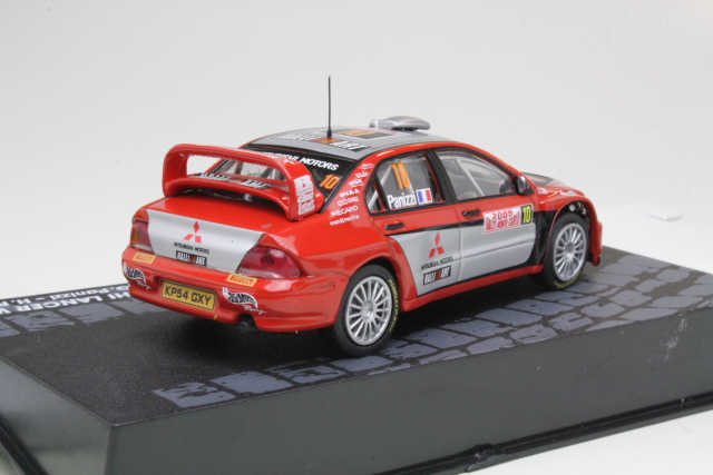 Mitsubishi Lancer WRC, Monte Carlo 2005, G.Panizzi, no.10 - Sulje napsauttamalla kuva