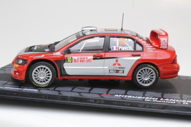 Mitsubishi Lancer WRC, Monte Carlo 2005, G.Panizzi, no.10 - Sulje napsauttamalla kuva