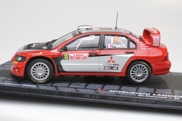 Mitsubishi Lancer WRC, Monte Carlo 2005, G.Panizzi, no.10