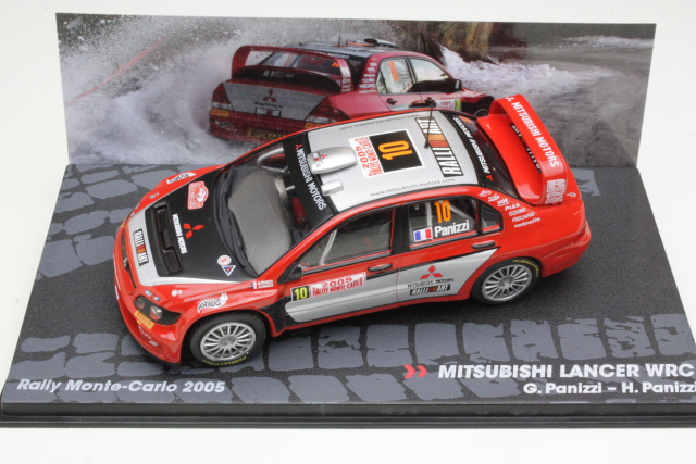 Mitsubishi Lancer WRC, Monte Carlo 2005, G.Panizzi, no.10 - Sulje napsauttamalla kuva