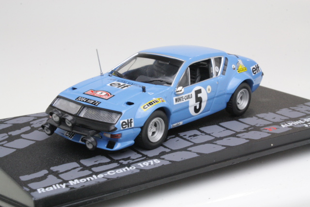 Alpine A310, Monte Carlo 1975, J.Therier, no.5 - Sulje napsauttamalla kuva