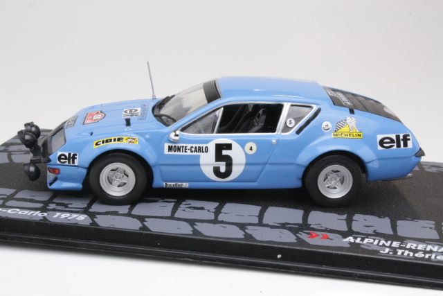 Alpine A310, Monte Carlo 1975, J.Therier, no.5 - Sulje napsauttamalla kuva