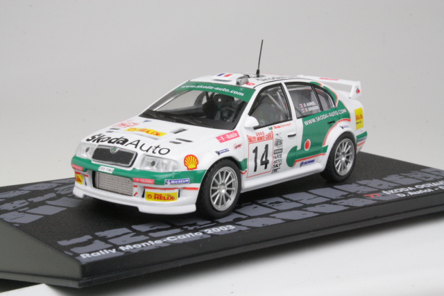 Skoda Octavia WRC, Monte Carlo 2003, D.Auriol, no.14
