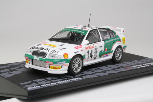 Skoda Octavia WRC, Monte Carlo 2003, D.Auriol, no.14 - Sulje napsauttamalla kuva