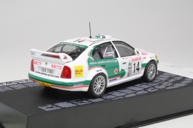 Skoda Octavia WRC, Monte Carlo 2003, D.Auriol, no.14