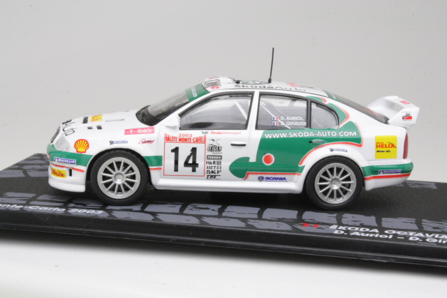 Skoda Octavia WRC, Monte Carlo 2003, D.Auriol, no.14 - Sulje napsauttamalla kuva