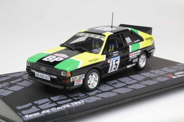 Audi Quattro, Tour de Corse 1981, M.Mouton, no.15