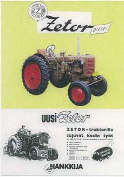 Postikortti - Zetor 25K