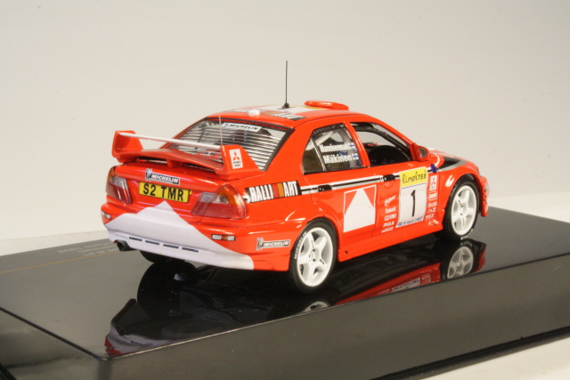 Mitsubishi Lancer Evo VI, 1st. Monte Carlo 1999, Mäkinen, no.1 - Sulje napsauttamalla kuva