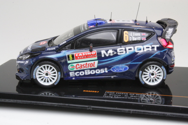 Ford Fiesta RS WRC, Monte Carlo 2014, E.Evans, no.6 - Sulje napsauttamalla kuva