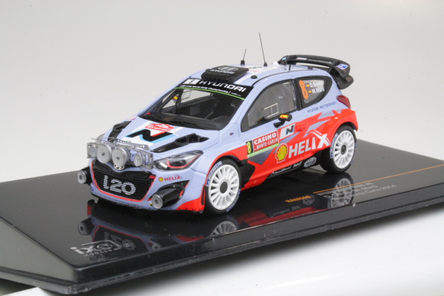 Hyundai i20 WRC, Monte Carlo 2014, D.Sordo, no.8 - Sulje napsauttamalla kuva