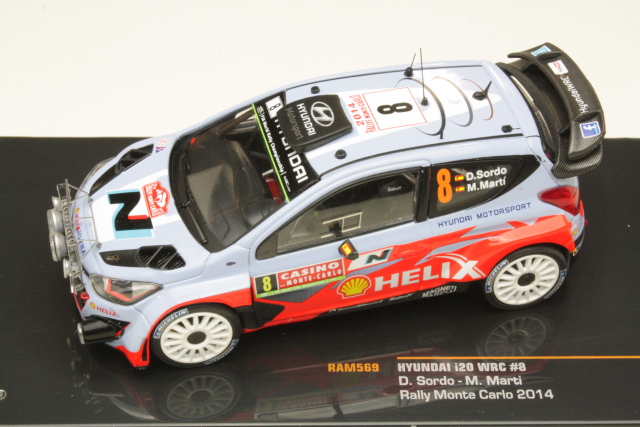 Hyundai i20 WRC, Monte Carlo 2014, D.Sordo, no.8