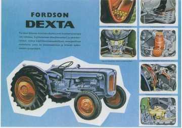 Postikortti - Fordson Dexta