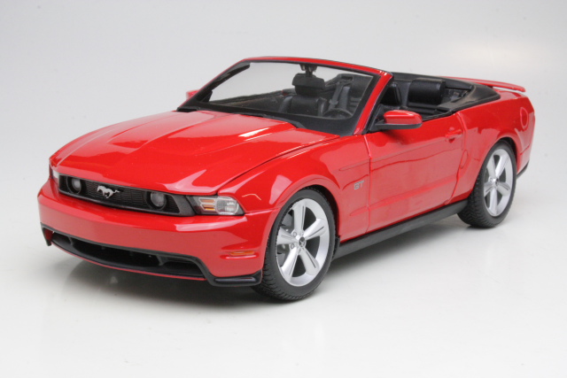 Ford Mustang GT Cabrio 2010, red