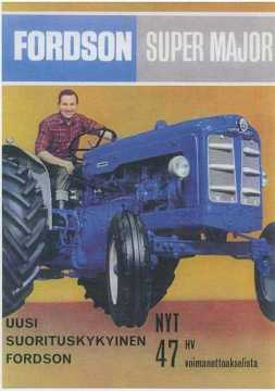 Postikortti - Fordson Super Major