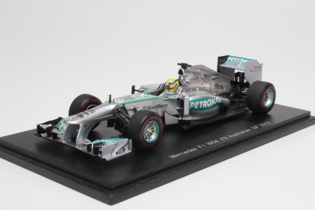 Mercedes AMG W04, Australian GP 2013, N.Rosberg, no.9