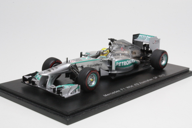 Mercedes AMG W04, Australian GP 2013, N.Rosberg, no.9 - Sulje napsauttamalla kuva