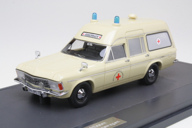 Opel Admiral B SWB Miesen Ambulance, cream